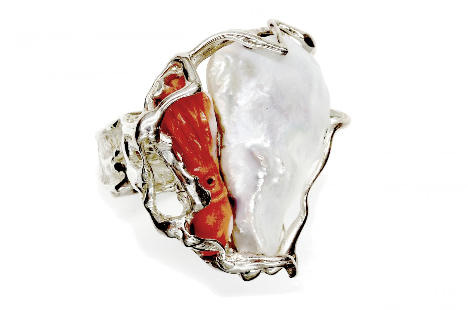 Anelli on sale in corallo