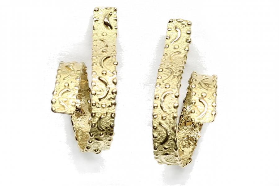 Orecchini in oro bianco