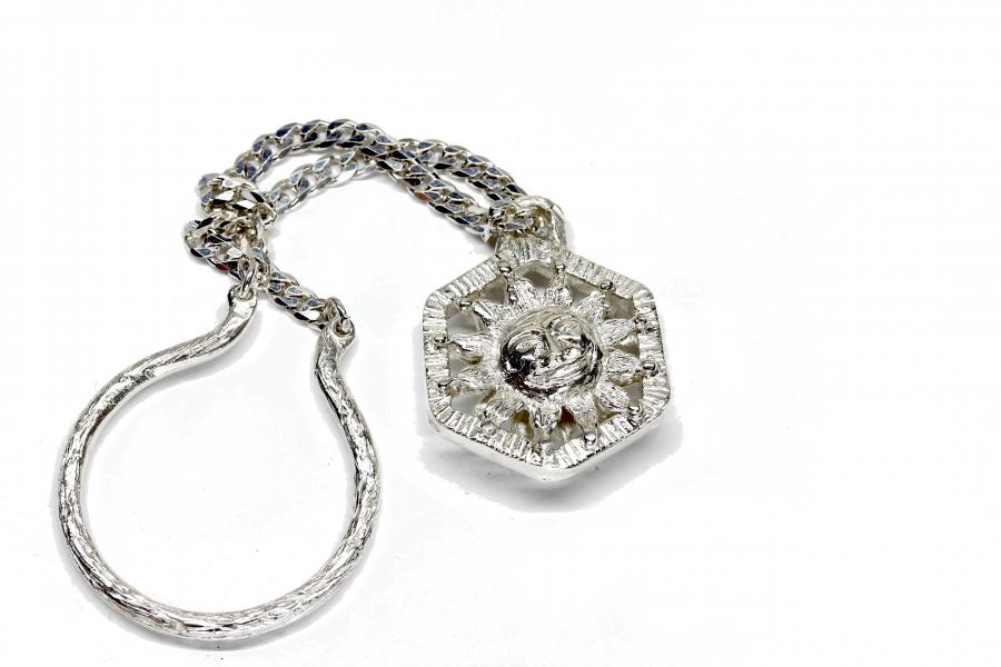 Segnalibro in argento Pescarina