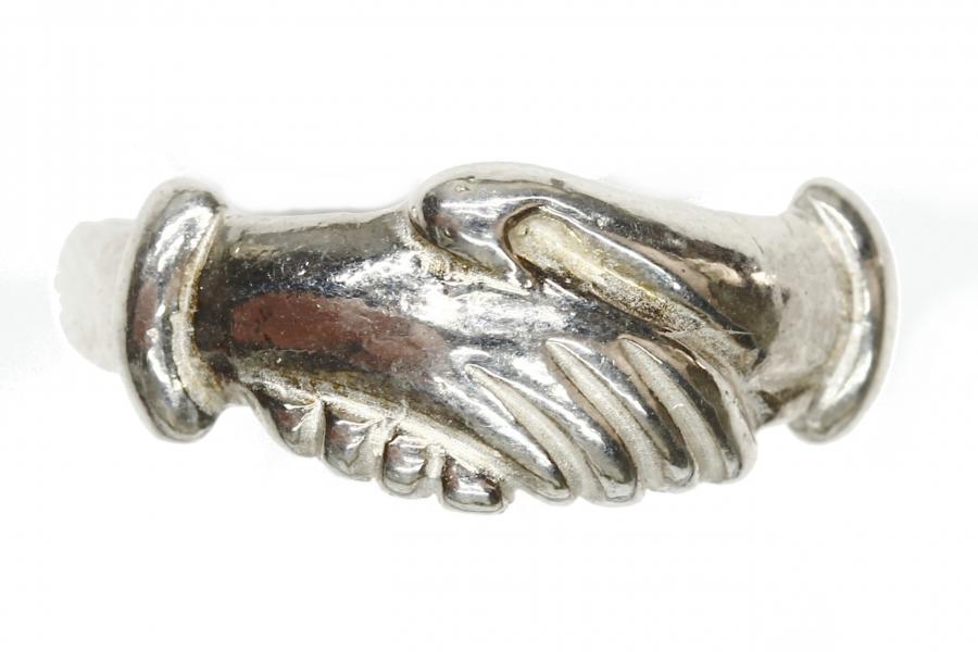 Fedi bicolor in oro giallo e bianco