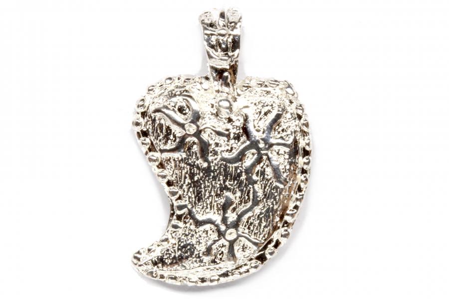 Ciondolo in oro con ametista