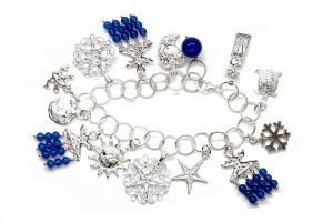 Bracciale in argento con Charms Abruzzesi