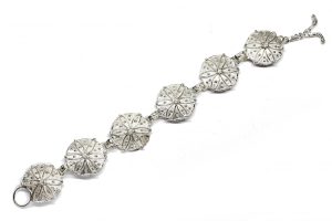 Bracciale piceno piastra fiore piccolo