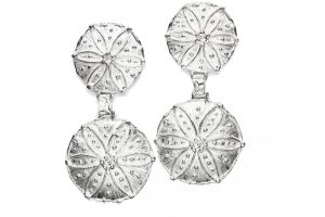 Orecchini in argento scudi piceni