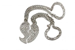 Portachiavi doppio Cuore d'Abruzzo piccolo