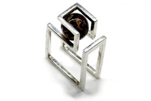 Anello in argento con sfera di diaspro